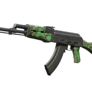 Souvenir AK-47 | Green Laminate (Minimal Wear)