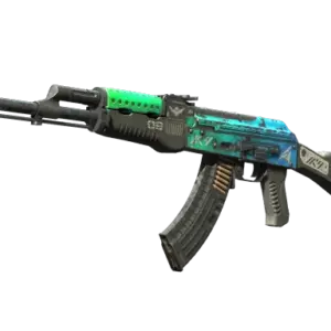 StatTrak™ AK-47 | Ice Coaled (Battle-Scarred)