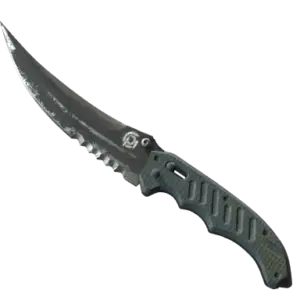 ★ StatTrak™ Flip Knife | Night (Battle-Scarred)