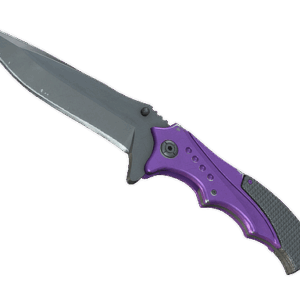 ★ StatTrak™ Nomad Knife | Ultraviolet (Well-Worn)