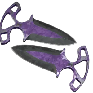 ★ Shadow Daggers | Ultraviolet (Battle-Scarred)
