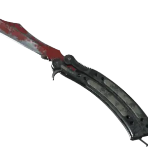 ★ Butterfly Knife | Crimson Web (Battle-Scarred)