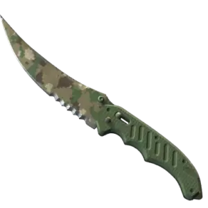 ★ Flip Knife | Forest DDPAT (Well-Worn)