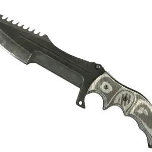 ★ Huntsman Knife | Black Laminate (Battle-Scarred)