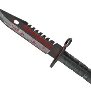 ★ M9 Bayonet | Crimson Web (Battle-Scarred)