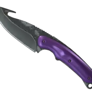 ★ StatTrak™ Gut Knife | Ultraviolet (Well-Worn)