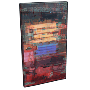 Corrupted Metal Door