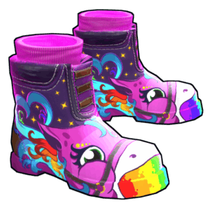 Rainbow Pony Boots