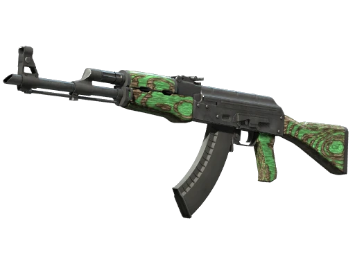 Souvenir AK-47 | Green Laminate (Factory New)