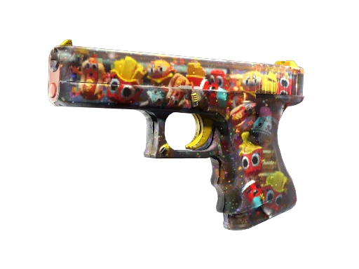 StatTrak™ Glock-18 | Snack Attack (Minimal Wear)