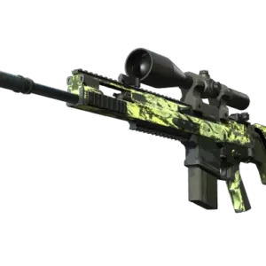 StatTrak™ SCAR-20 | Outbreak (Well-Worn)