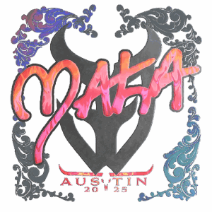 Sticker | Maka (Holo) | Austin 2025