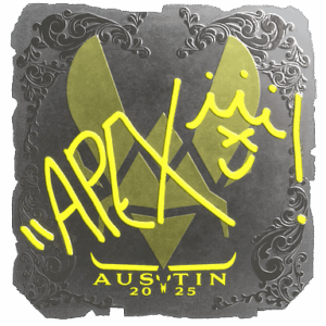 Sticker | apEX (Foil) | Austin 2025