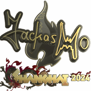 Sticker | jackasmo (Gold) | Shanghai 2024