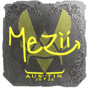 Sticker | mezii (Foil) | Austin 2025