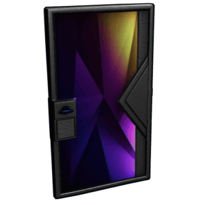 Tempered Sheet Metal Door