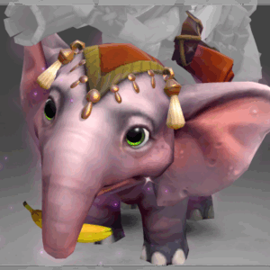 Autographed Pachyderm Powderwagon Elephant