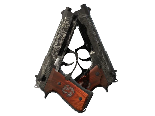 Dual Berettas | Dualing Dragons (Minimal Wear)