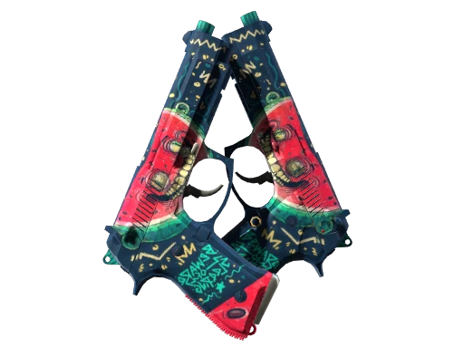 Dual Berettas | Melondrama (Field-Tested)