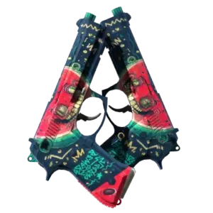 Dual Berettas | Melondrama (Well-Worn)