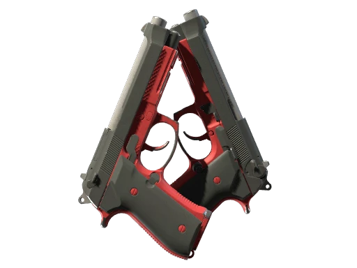 Dual Berettas | Panther (Well-Worn)