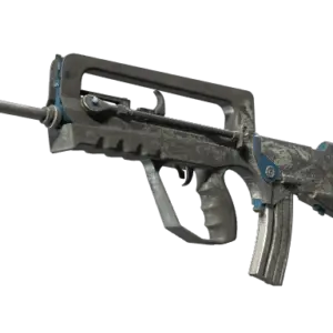 FAMAS | Halftone Wash (Battle-Scarred)