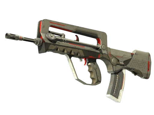 FAMAS | Mecha Industries (Battle-Scarred)
