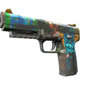 Five-SeveN | Fall Hazard (Battle-Scarred)