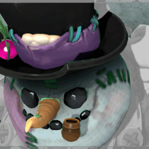 Frosty the Sew-Man Head