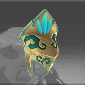 Frozen Ancient Armor Helmet