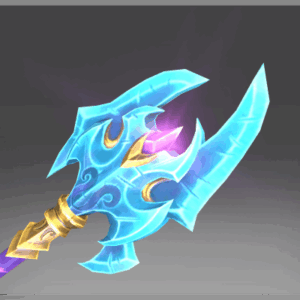 Genuine Deep Crystal Halberd