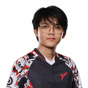 Gold Mikoto Player Sticker - TI 2023