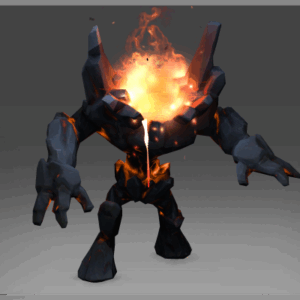 Heroic Obsidian Golem