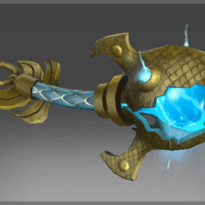 Inscribed Fin King's Charm