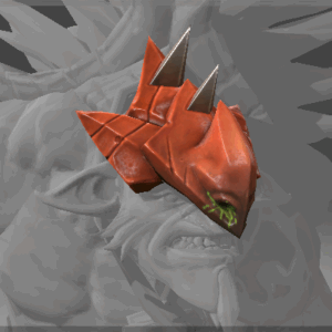 Inscribed Heavy Barbed Head