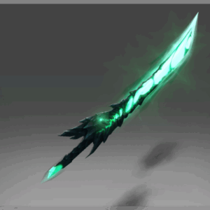 Inscribed Jagged Honor Blade