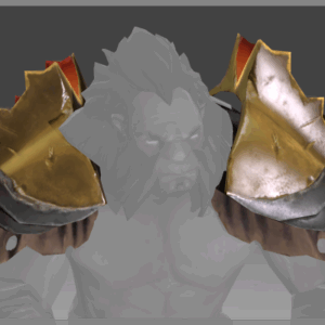 Inscribed Lineage Pauldron of the Ram's Head