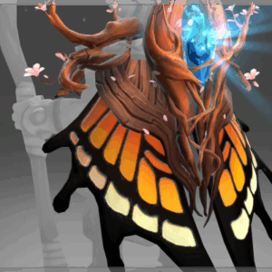 Inscribed Monarch of the Sapphire Glen