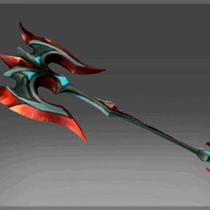 Inscribed Red General's Soul Splitter