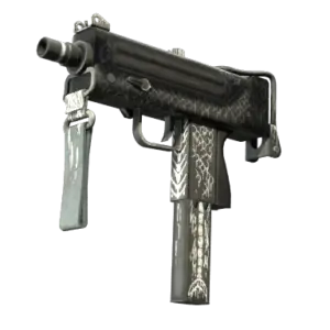 MAC-10 | Whitefish (Battle-Scarred)