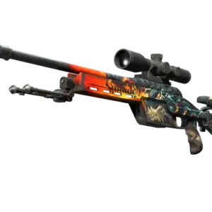 SSG 08 | Dragonfire (Well-Worn)