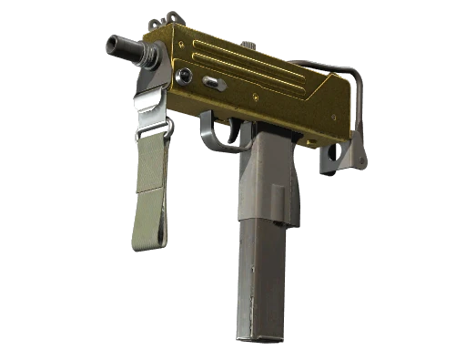 Souvenir MAC-10 | Gold Brick (Well-Worn)