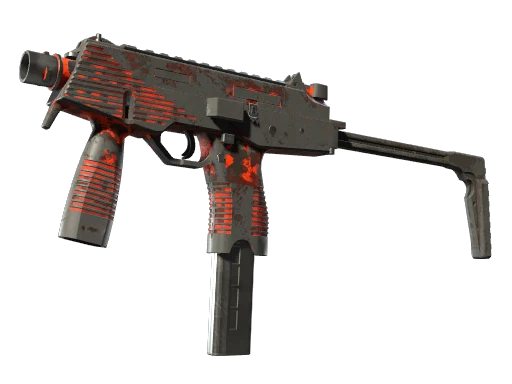 Souvenir MP9 | Setting Sun (Battle-Scarred)