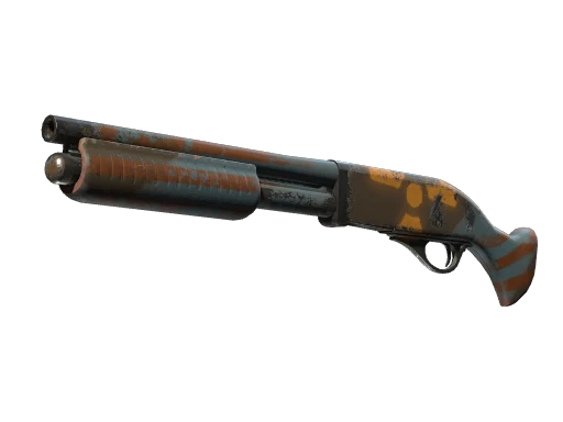 Souvenir Sawed-Off | Irradiated Alert (Well-Worn)