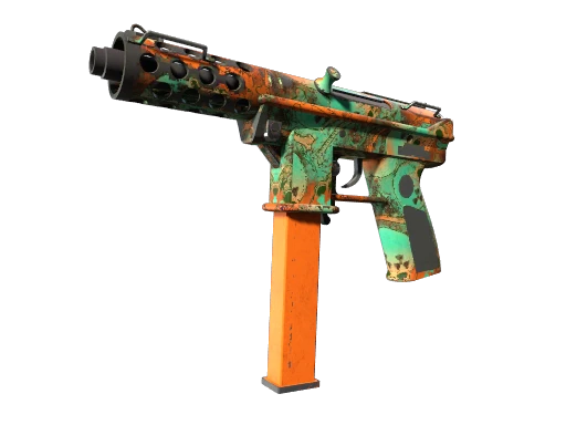 Souvenir Tec-9 | Toxic (Well-Worn)