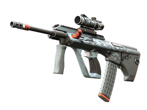 StatTrak™ AUG | Trigger Discipline (Well-Worn)