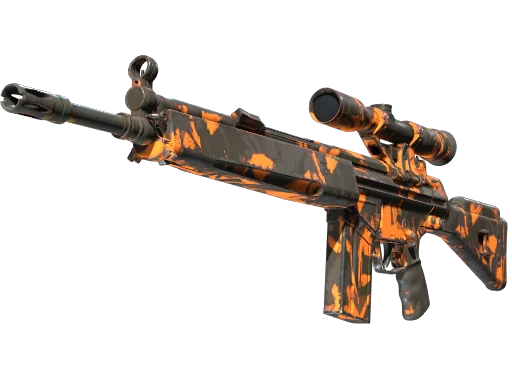 StatTrak™ G3SG1 | Orange Crash (Field-Tested)
