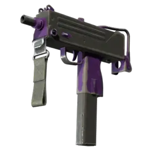 StatTrak™ MAC-10 | Ultraviolet (Battle-Scarred)