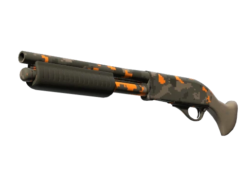 StatTrak™ Sawed-Off | Orange DDPAT (Minimal Wear)