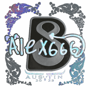 Sticker | alex666 (Holo) | Austin 2025